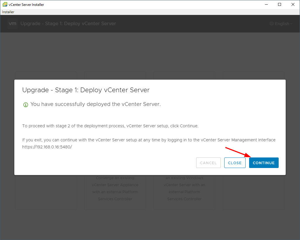 How to upgrade vCenter Server Appliance 6.7 to 7.0_警告: please consider ...