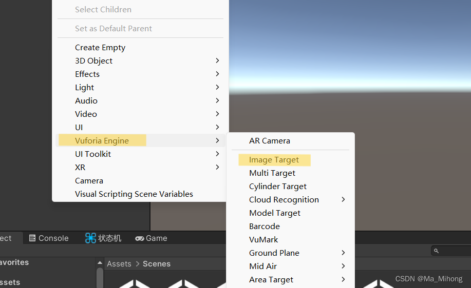 Unity+最新版Vuforia虚拟按钮-CSDN博客