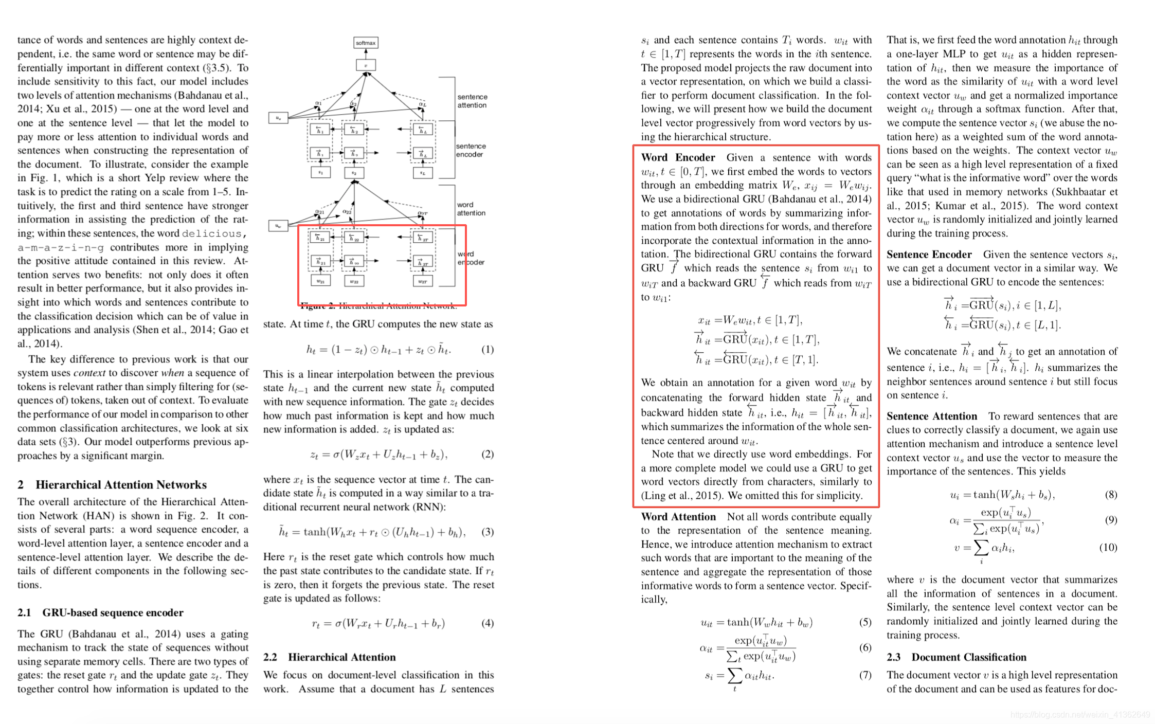 Hierarchical Attention Networks for Document Classification(HAN)-CSDN博客