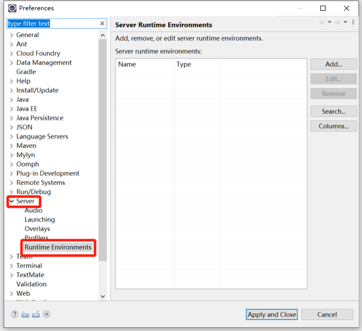 Eclipse配置Tomcat_Java