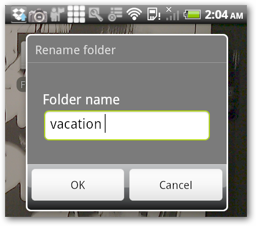 rename folder