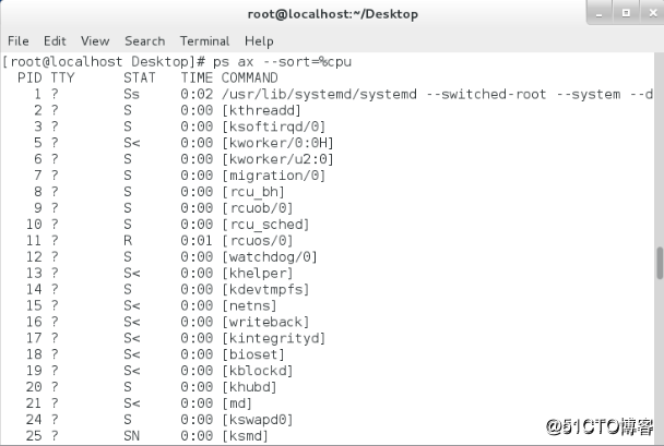 Linux进程和服务的控制