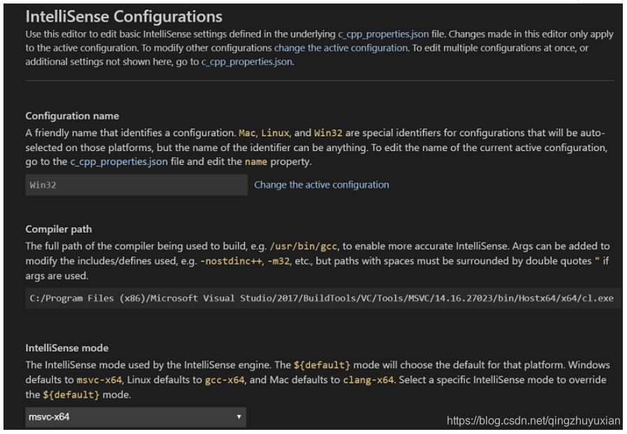 Configure VS Code for Microsoft C++-CSDN博客
