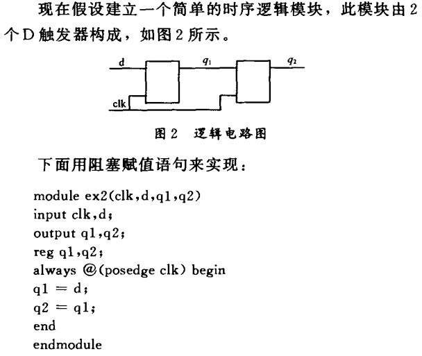 FPGA/CPLD-浅析verilog阻塞赋值与非阻塞赋值