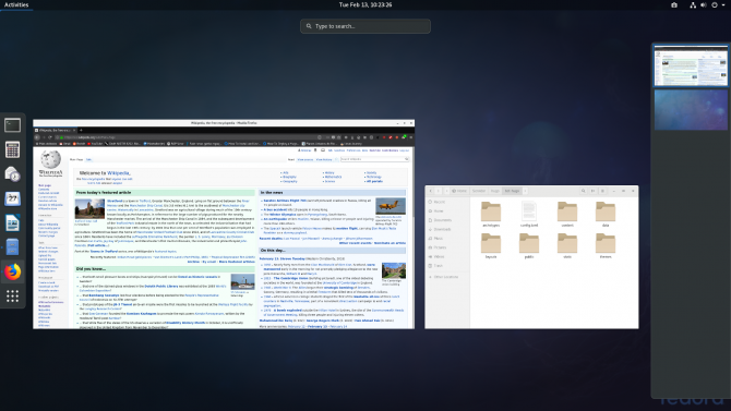 Fedora - Best Linux distros for programmers
