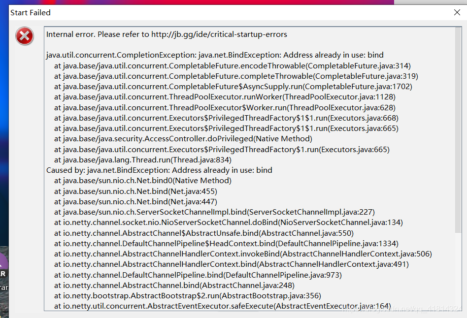 internal error. please refer to https: p android ... Idea启动报错:Internal error. Please refer to http___jb.gg_ide_critical ...
