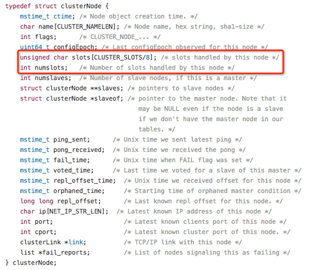 图1  ClusterNode 数据结构