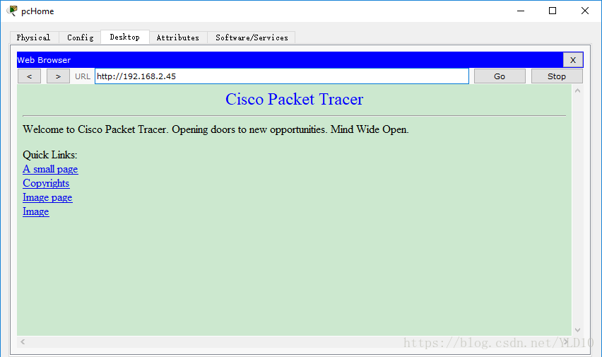 pcHome visit server's http service