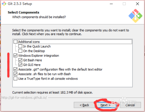 windows10上的git安装