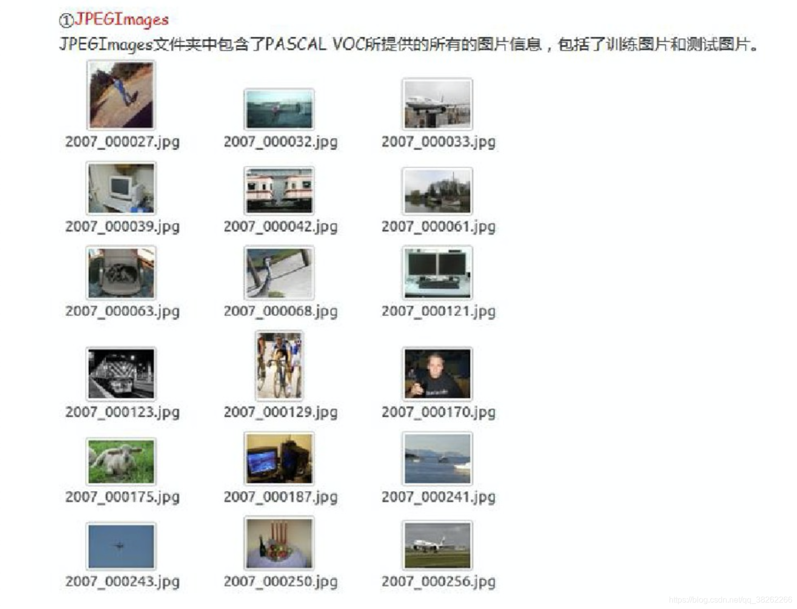 Pascal VOC 2007 数据集简介_pascal voc 2007数据集类别介绍-CSDN博客