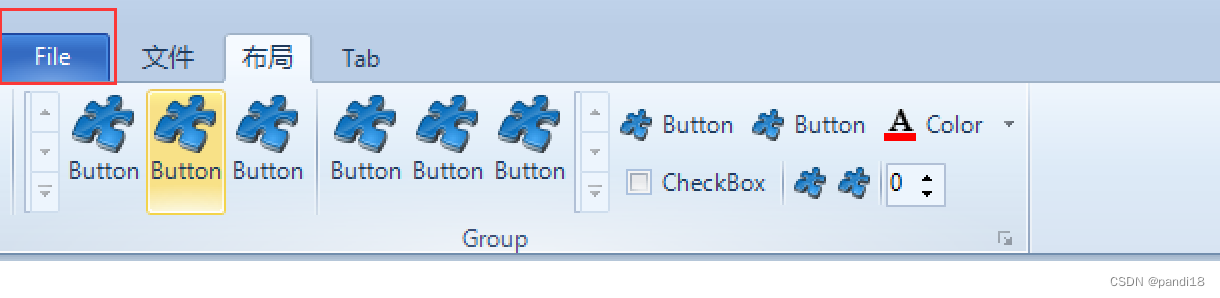 Krypton控件组使用之KryptonRibbon-CSDN博客