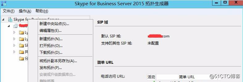 Skype for business混合部署系列之二自定义拓扑信息