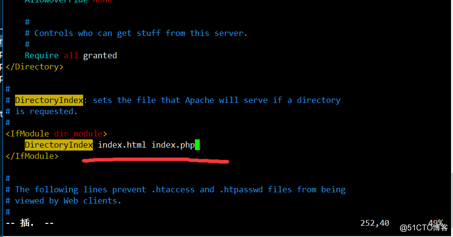 40.apache与php结合、Apache默认虚拟主机