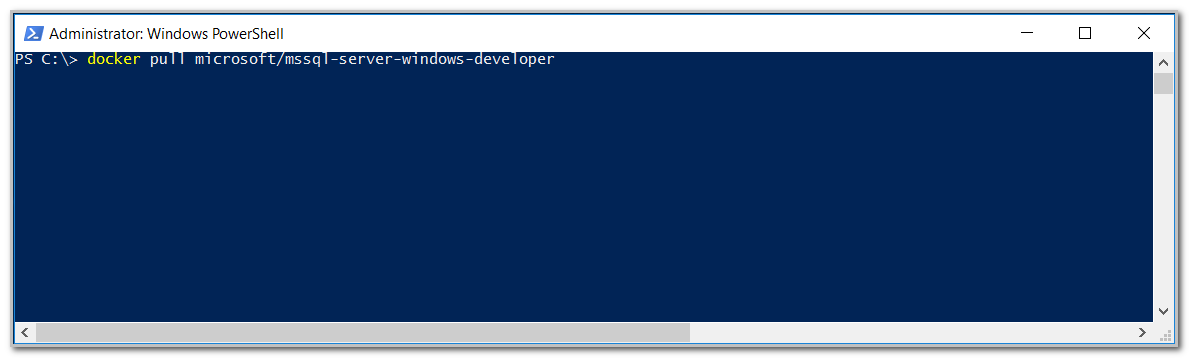 pulling an image from docker hub