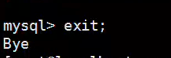 退出MySql编辑模式