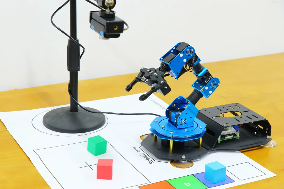 「开箱测评」AI智能视觉机械臂ArmPi