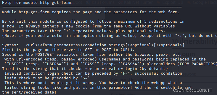 hydra暴力枚举 http-get-form_hydra dvwa-CSDN博客