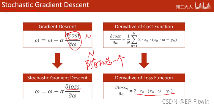 随机梯度下降算法