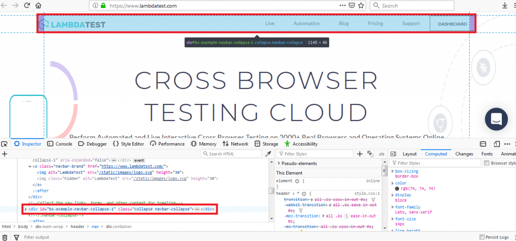 Selenium WebDriver