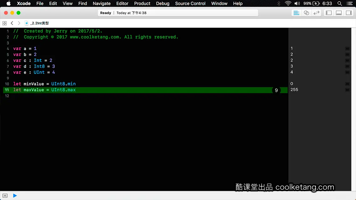 Swift4互动教程