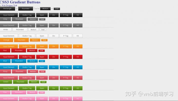 （收藏）漂亮的css button样式汇总_好看的button-CSDN博客