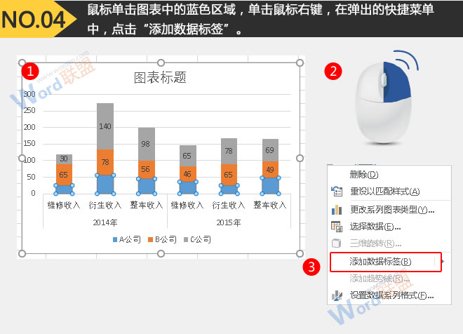 鼠标单击图表中的蓝色区域