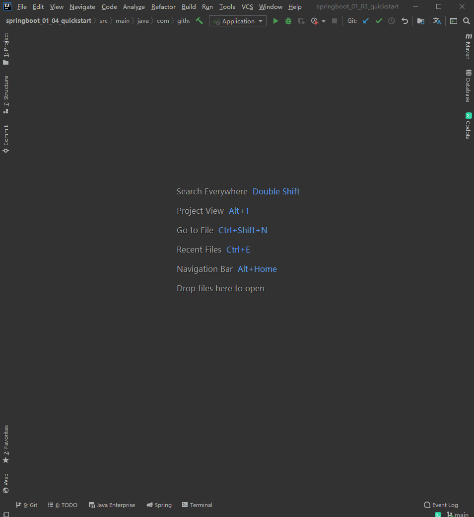 忽略 springboot 项目文件