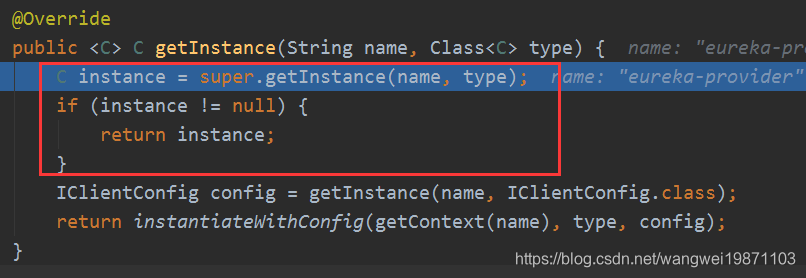 #### SpringClientFactory的getInstance