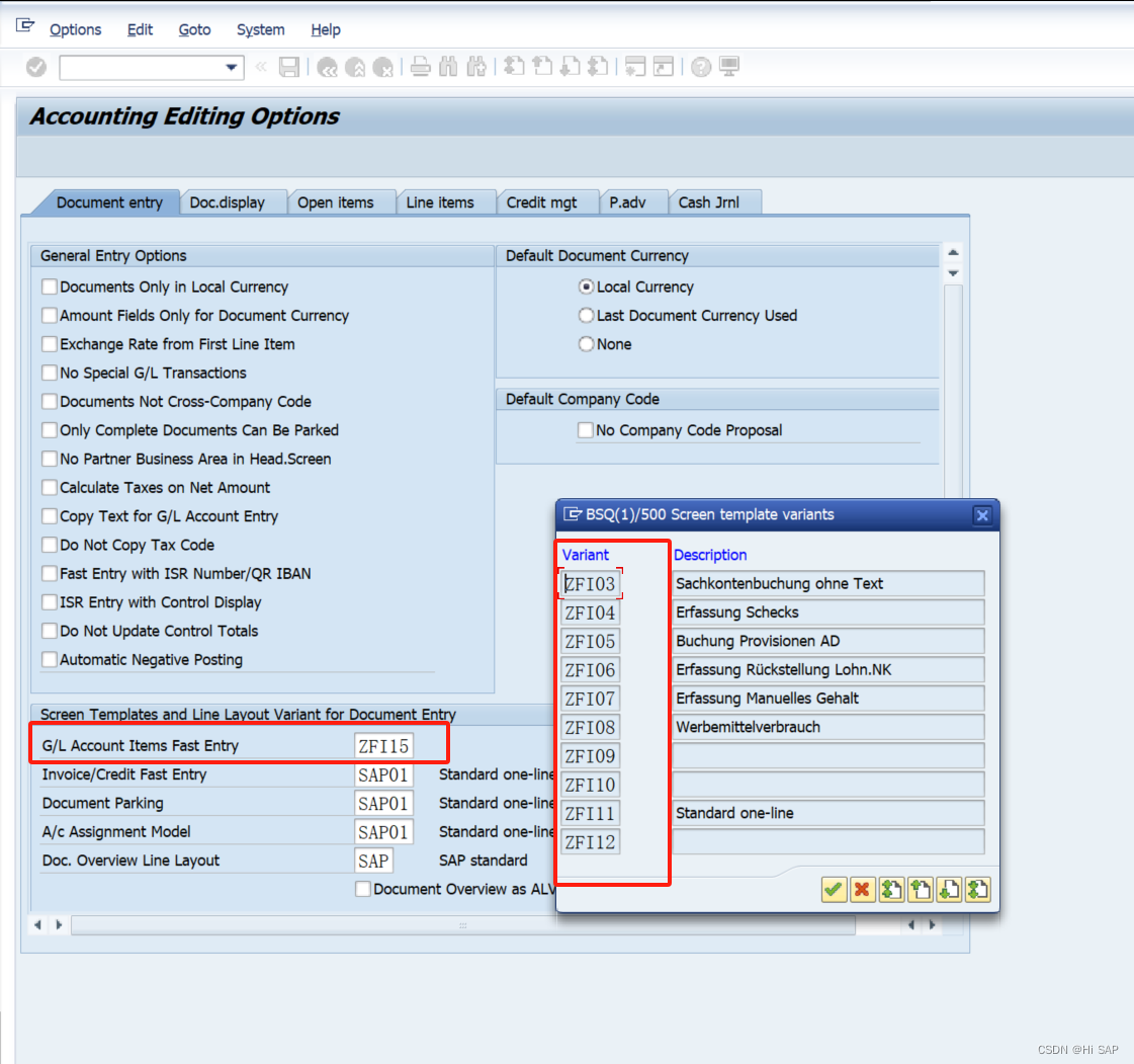 SAP 财务快速记账之—G/L Item Fast Entry_sap fast entry 怎么增加行-CSDN博客