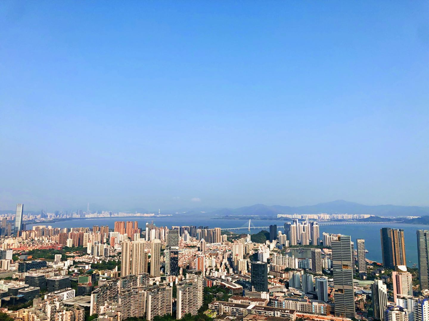南山远眺