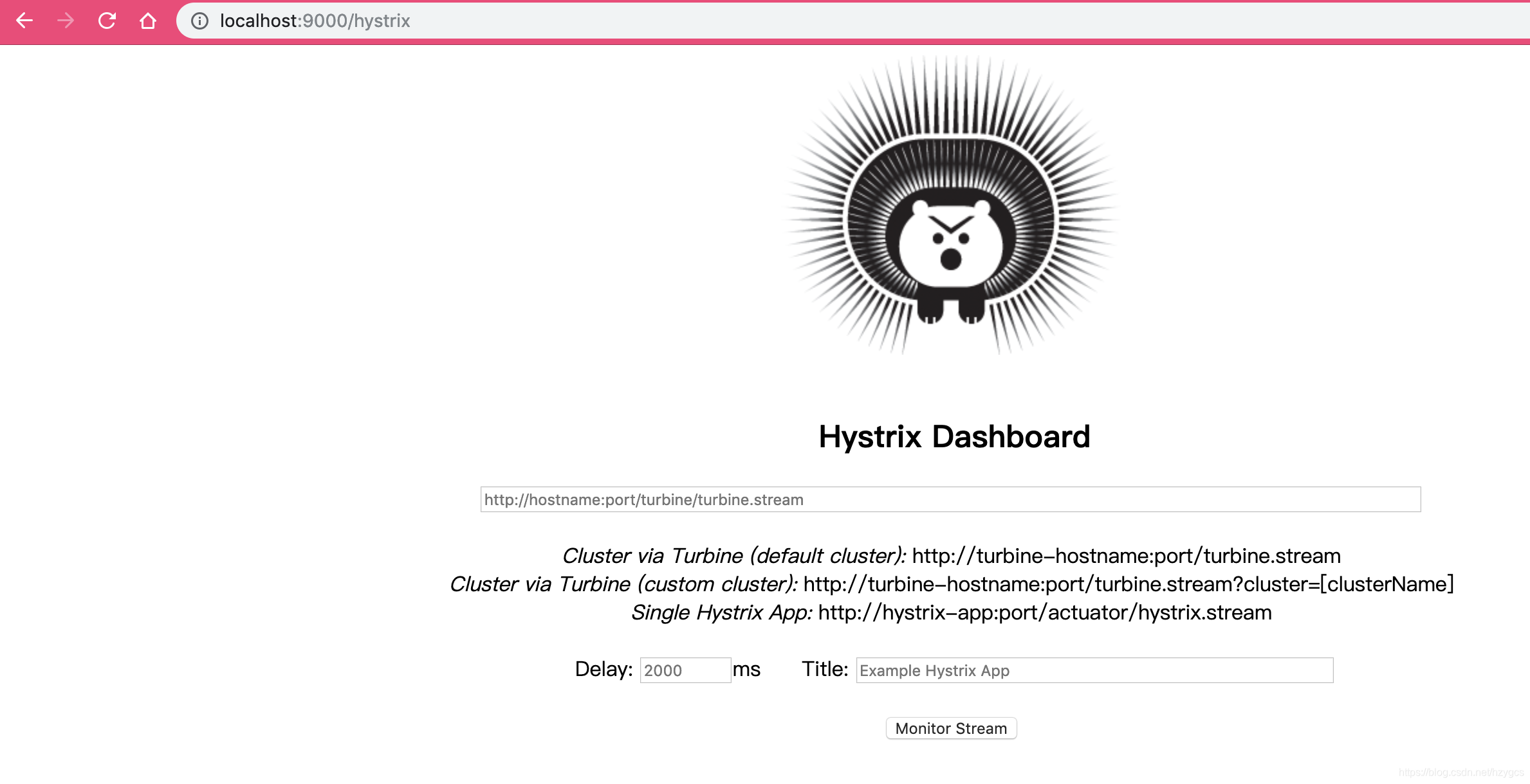 Hystrix Dashboard