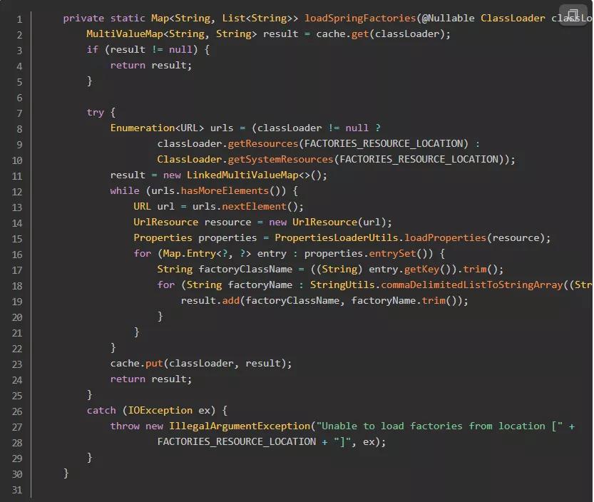 springboot核心基础之spring.factories机制