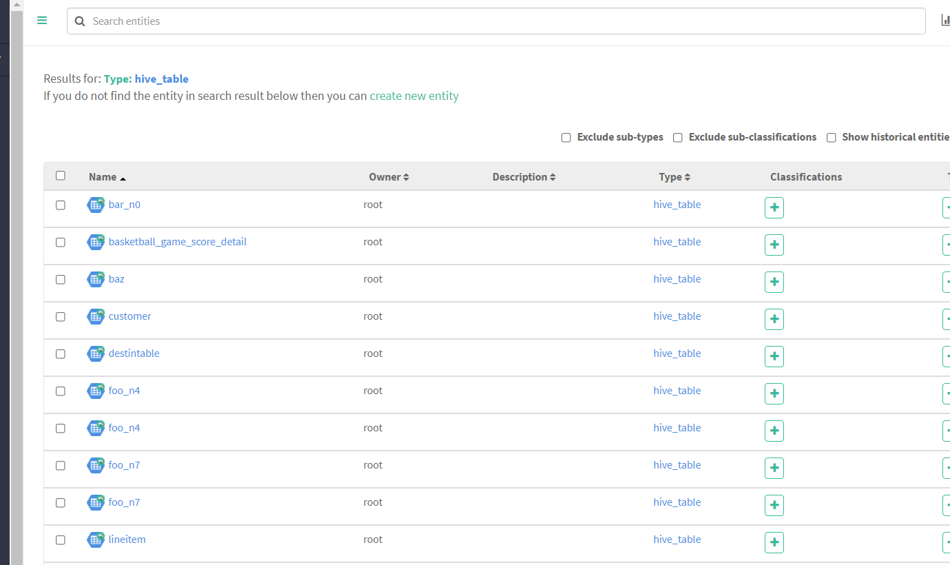 Atlas2.2.0编译、安装及使用(集成ElasticSearch，导入Hive数据)