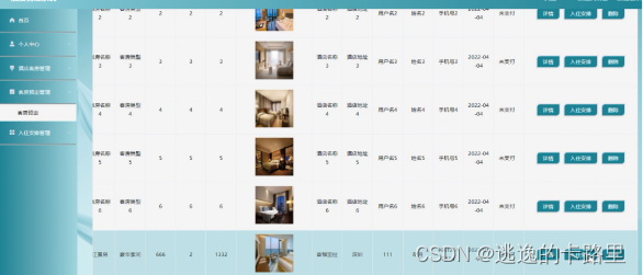 图5.10员工角色功能的实现界面