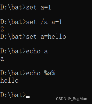 【bat】批处理脚本大全