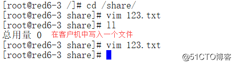 Redhat6.5中搭建NFS共享存储服务