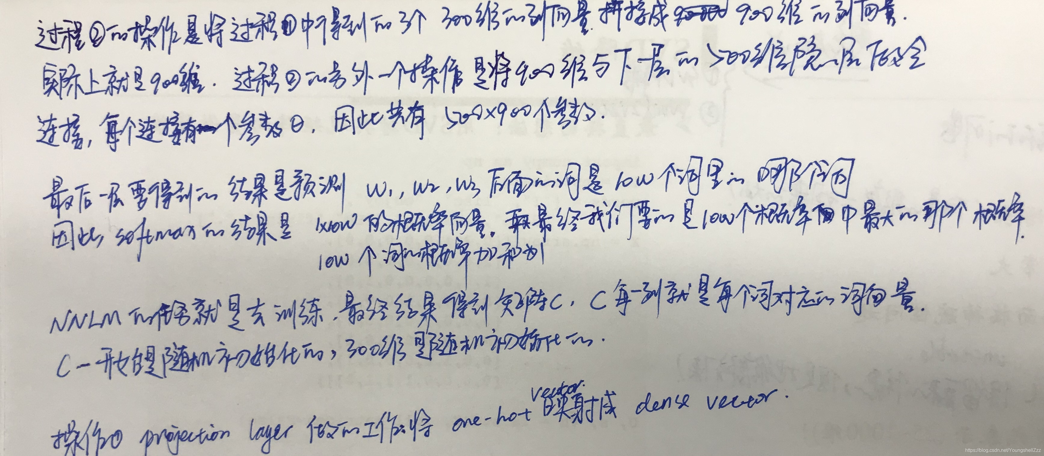 神经概率语言模型解释