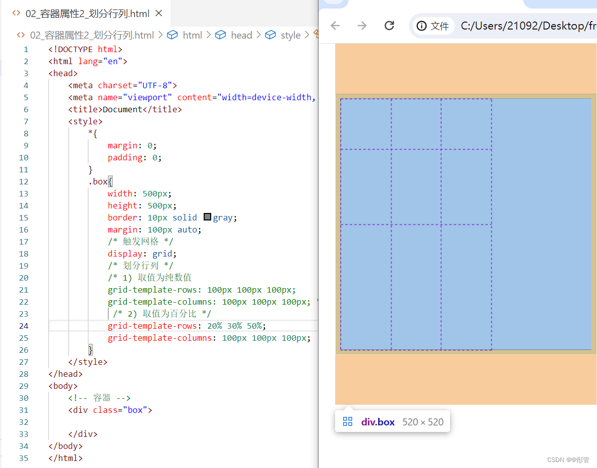 grid布局基础到实战