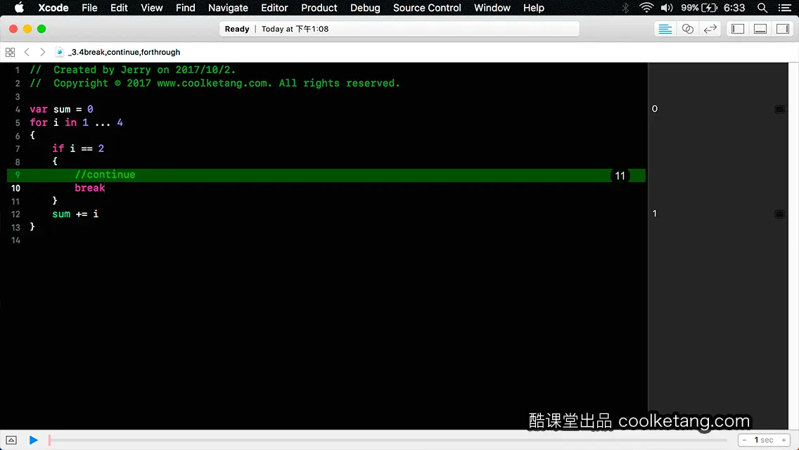 Swift4互动教程
