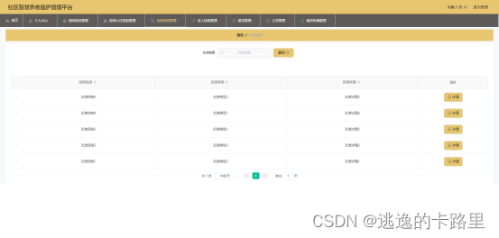 图5.4 反馈信息查看界面