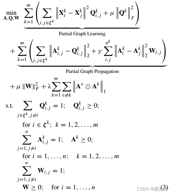 【论文阅读】不完全多视图聚类的自引导部分图传播_self-guided partial graph propagation for ...