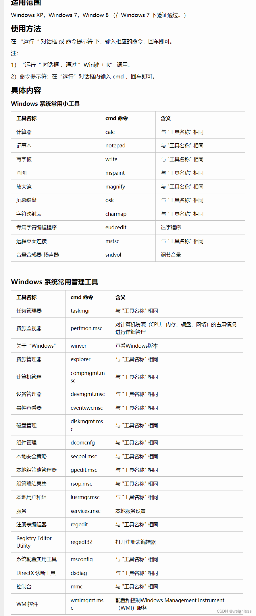 Windows命令行实用大全:快速掌握IT操作技巧-CSDN博客