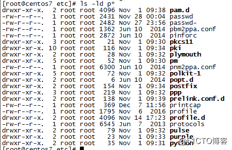 Linux目录管理类命令之ls