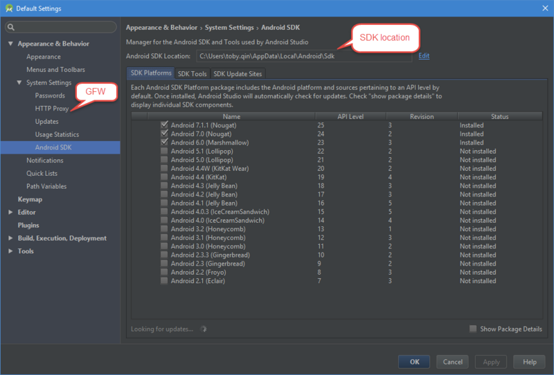 sdk-manager-usage