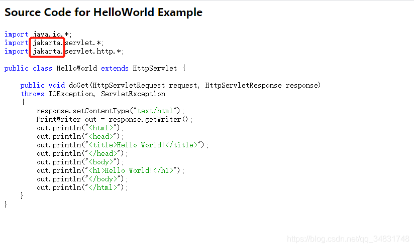 tomcat--servlet例子