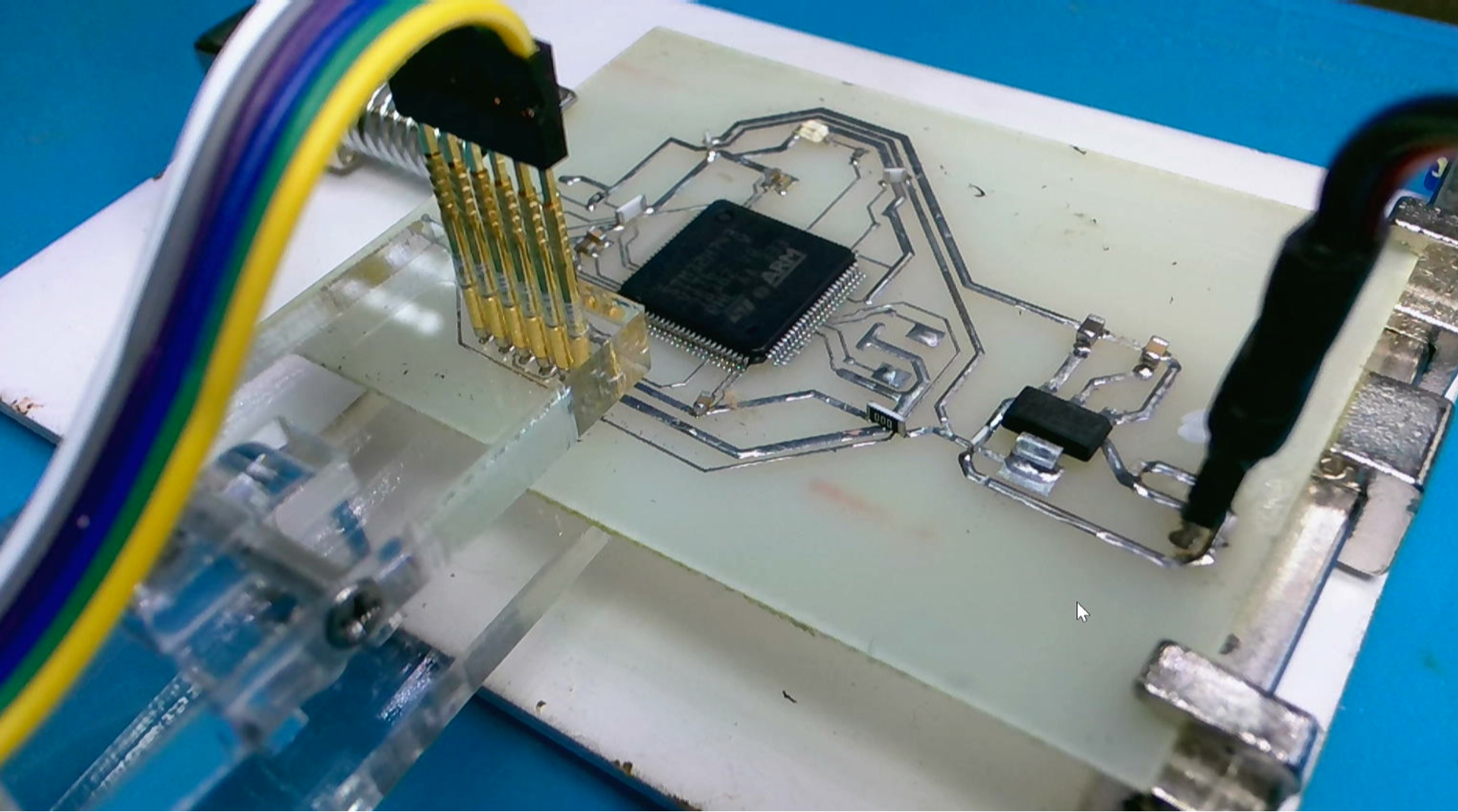 制作stm32h743vt 测试电路板