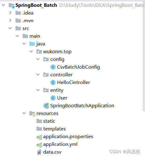 SpringBoot整合SpringBatch报错：org.springframework.batch.item.file ...