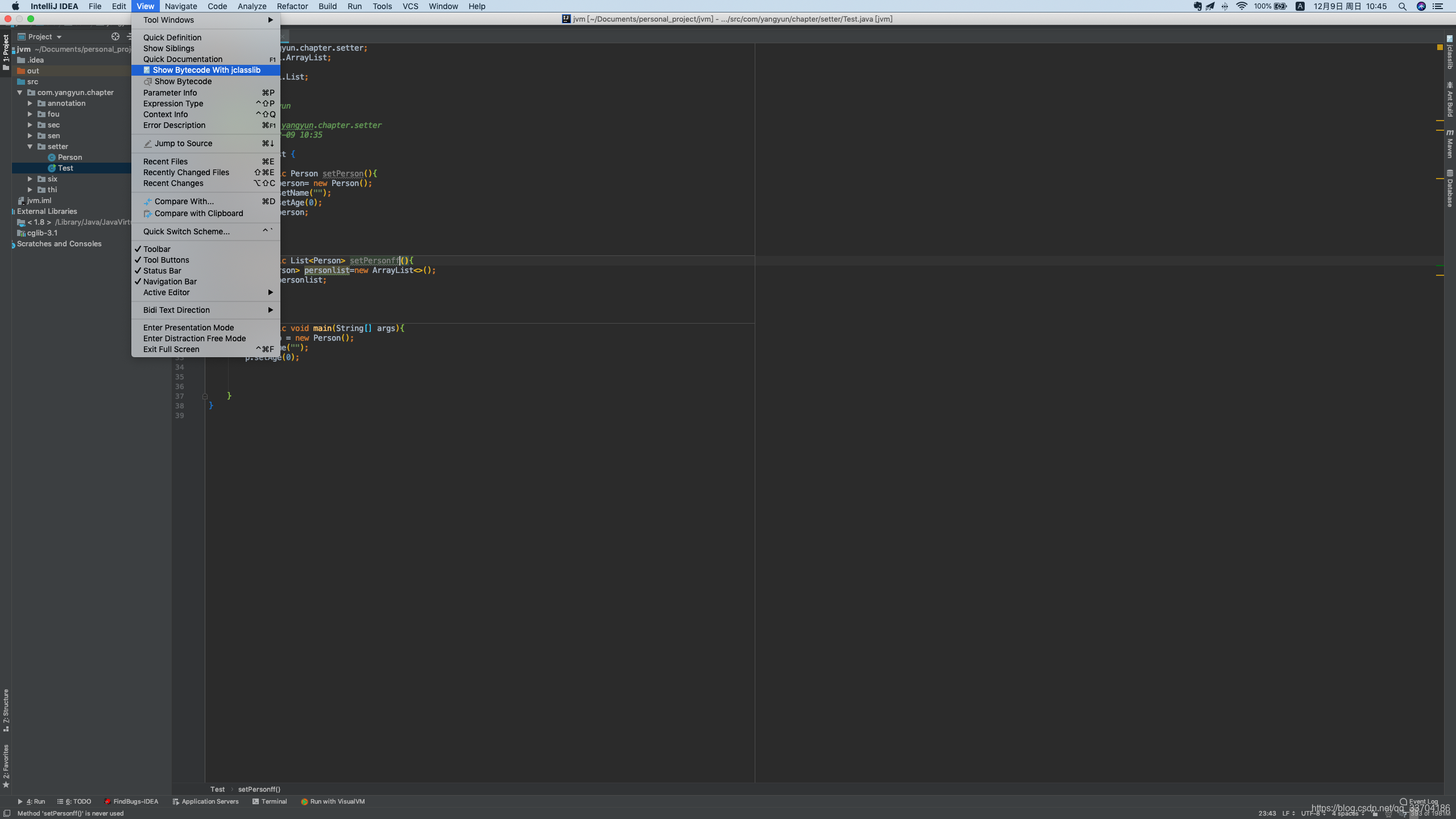 Bytecode viewer