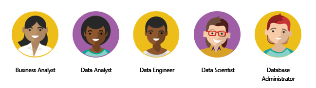 Diagram of the various roles in data processing.