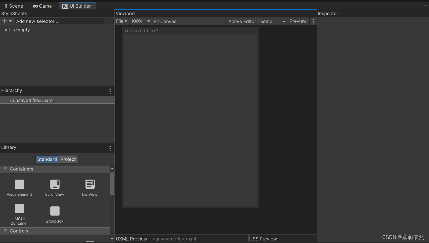 UI Toolkit（1）_uitoolkit-CSDN博客